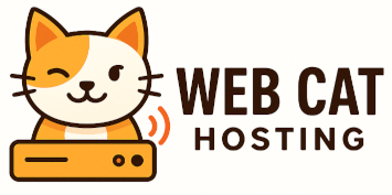 Web Cat Hosting header logo